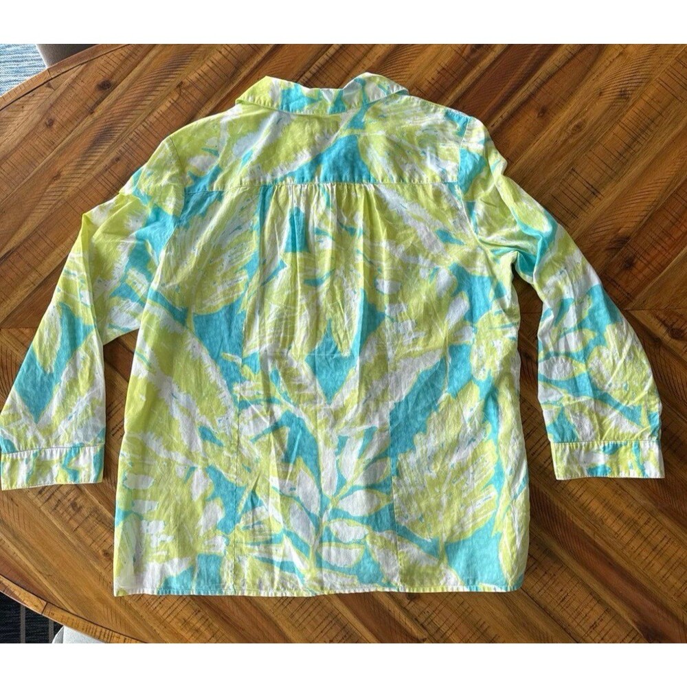 Chico’s tropical button-up shirt + skort bundle - Picture 8 of 12